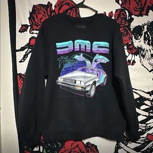 Black DMC Graphic Unisex Sweater